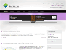 Tablet Screenshot of klaster.palicinfo.com